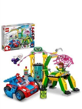 Lego Marvel Spider-Man at Doc Ock's Lab 10783 New In Box